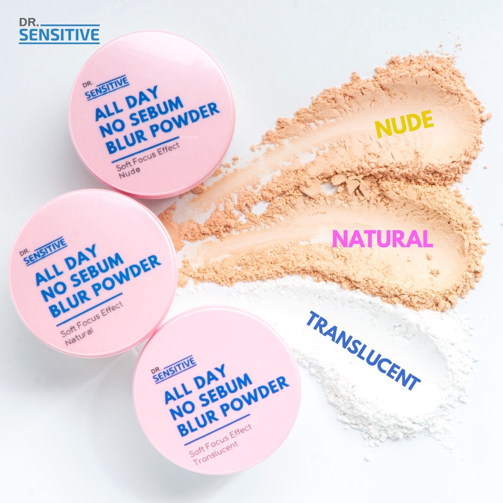 Dr. Sensitive All Day No Sebum Blur Powder - Natural 25g - LOBeauty | Shop Filipino Beauty Brands in the UAE