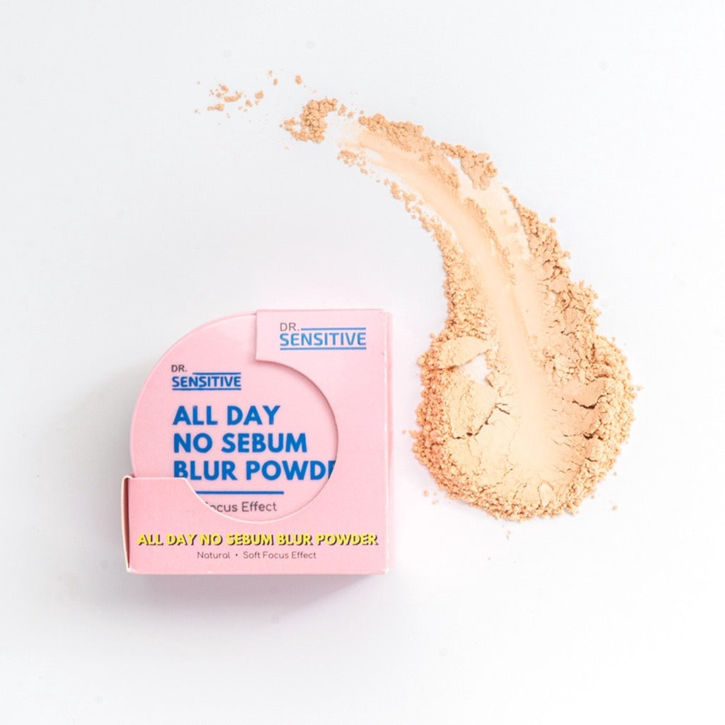 Dr. Sensitive All Day No Sebum Blur Powder - Natural 25g - LOBeauty | Shop Filipino Beauty Brands in the UAE