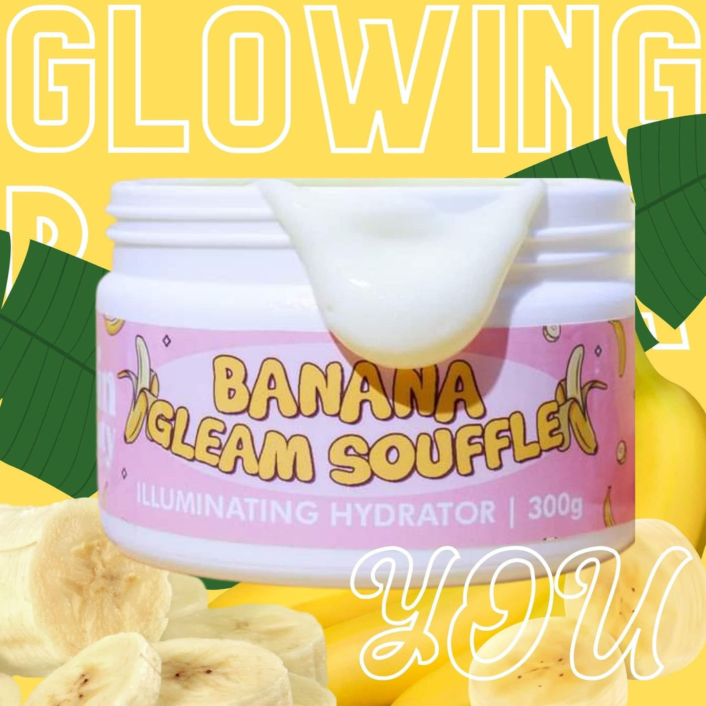 JSkin Beauty Banana Gleam Souffle Illuminating Hydrator 300g - LOBeauty | Shop Filipino Beauty Brands in the UAE