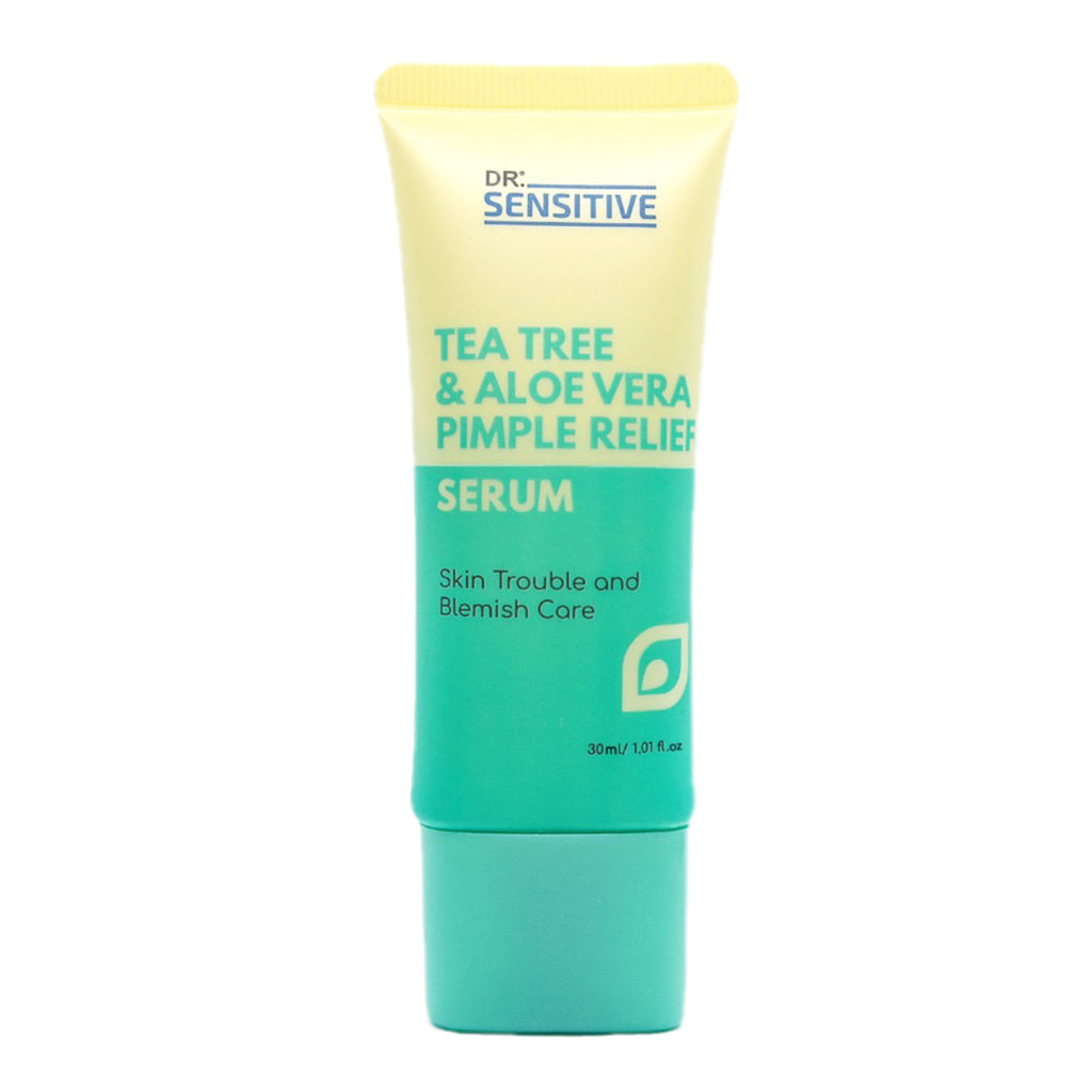 Dr. Sensitive Tea Tree And Aloe Vera Pimple Relief Serum 30ml - LOBeauty | Shop Filipino Beauty Brands in the UAE
