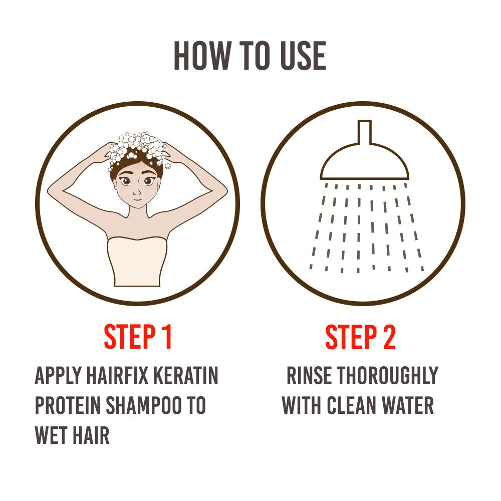 Hairfix Keratin Protein Shampoo 100ml - LOBeauty | Shop Filipino Beauty Brands in the UAE