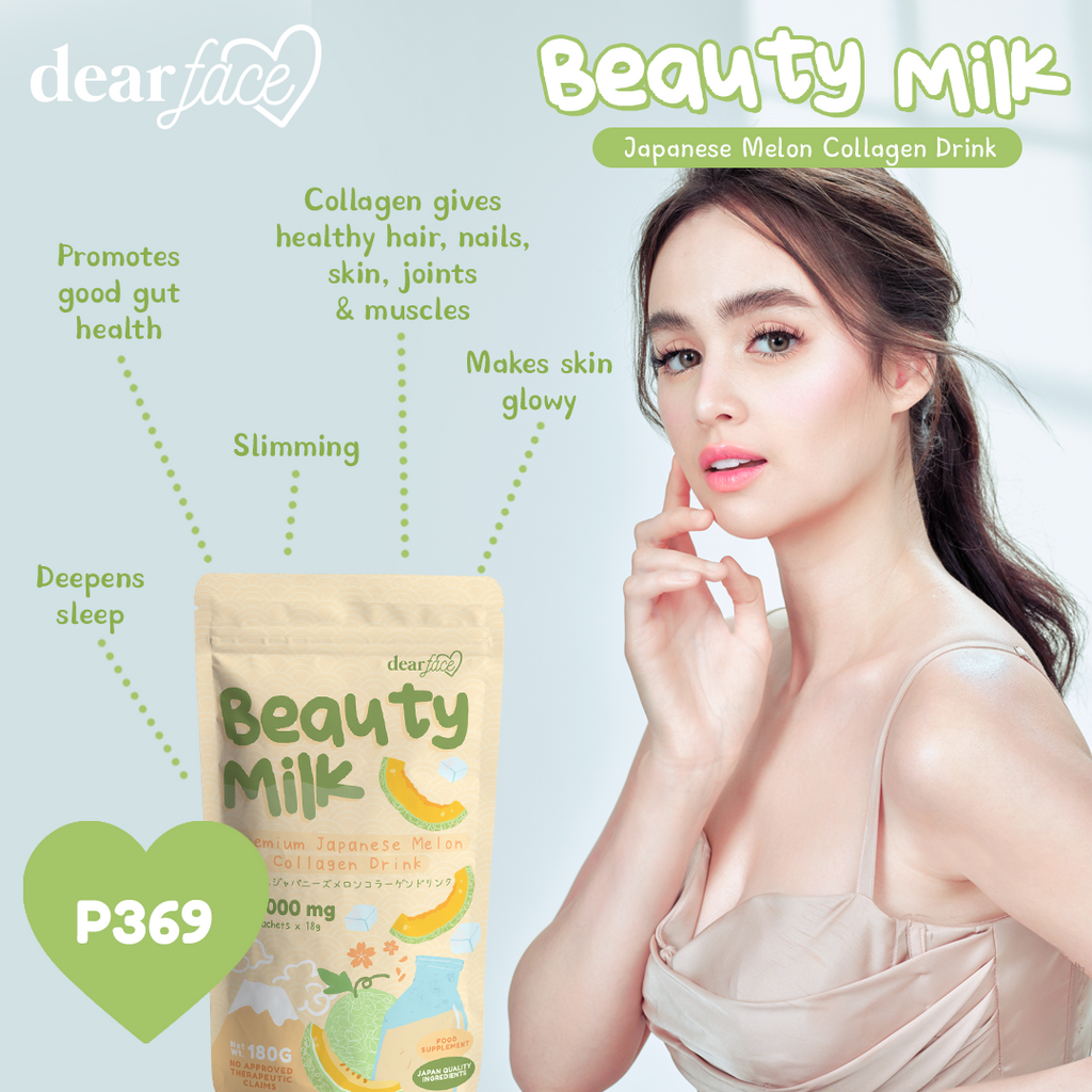 Dear Face Beauty Milk Premium Japanese Melon Collagen Drink - LOBeauty | Shop Filipino Beauty Brands in the UAE