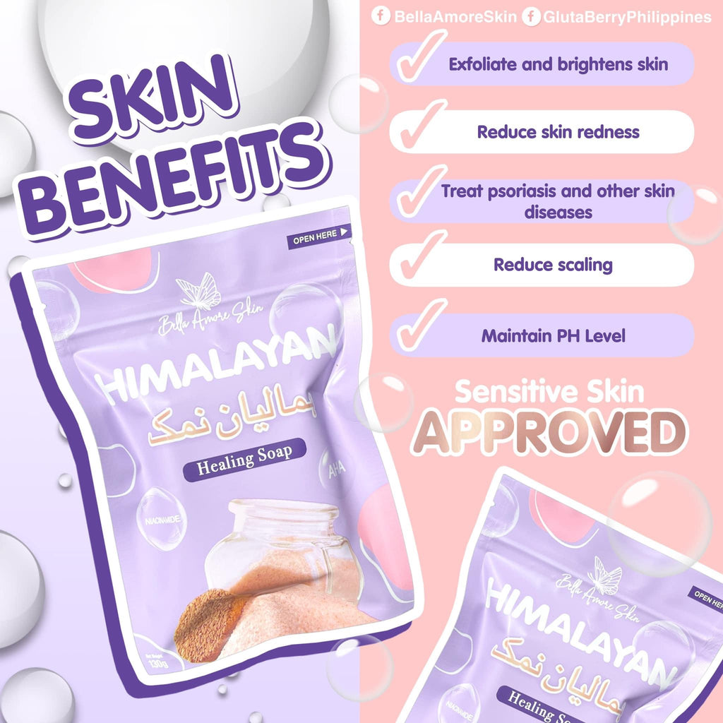 Himalayan Healing Soap by Bella Amore Skin - LOBeauty | Shop Filipino Beauty Brands in the UAE