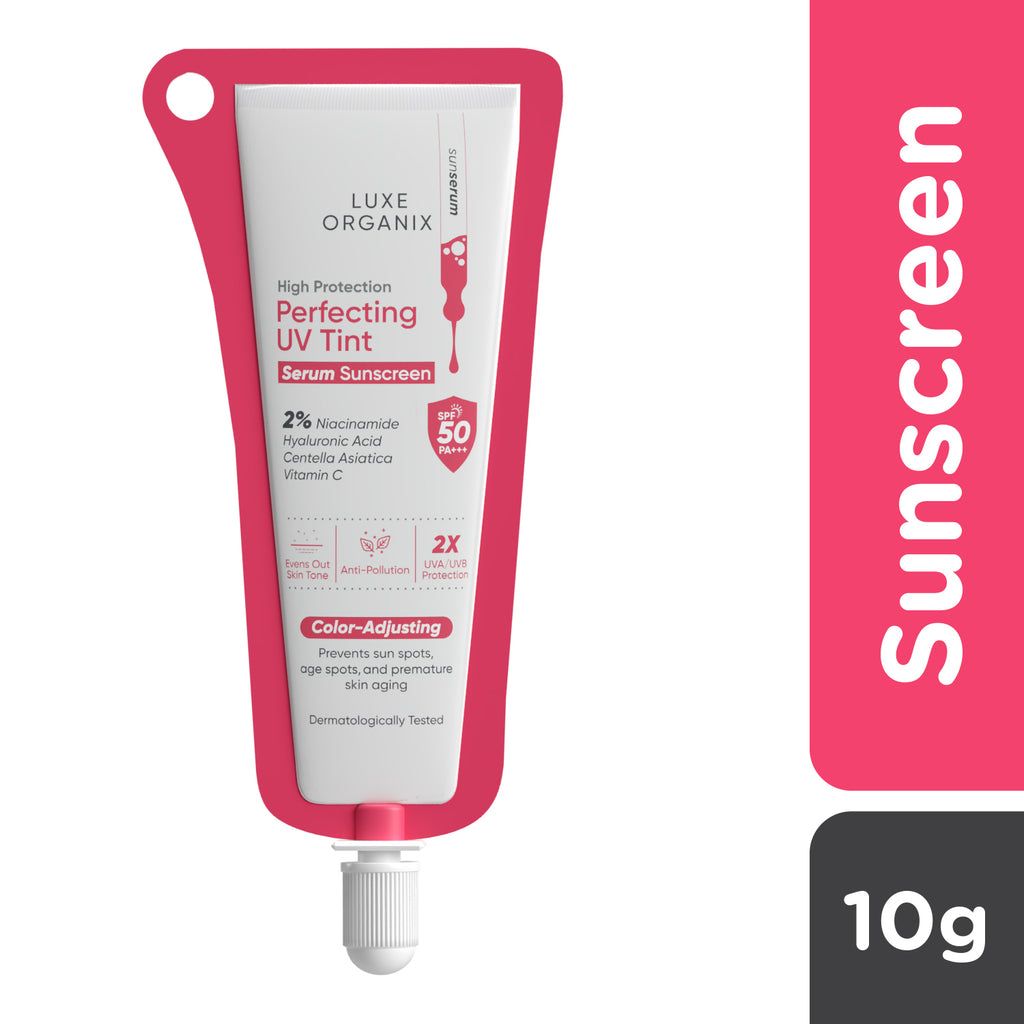 Luxe Organix Perfecting UV Tint Color-Adjusting Serum Sunscreen SPF50 PA+++ - LOBeauty | Shop Filipino Beauty Brands in the UAE
