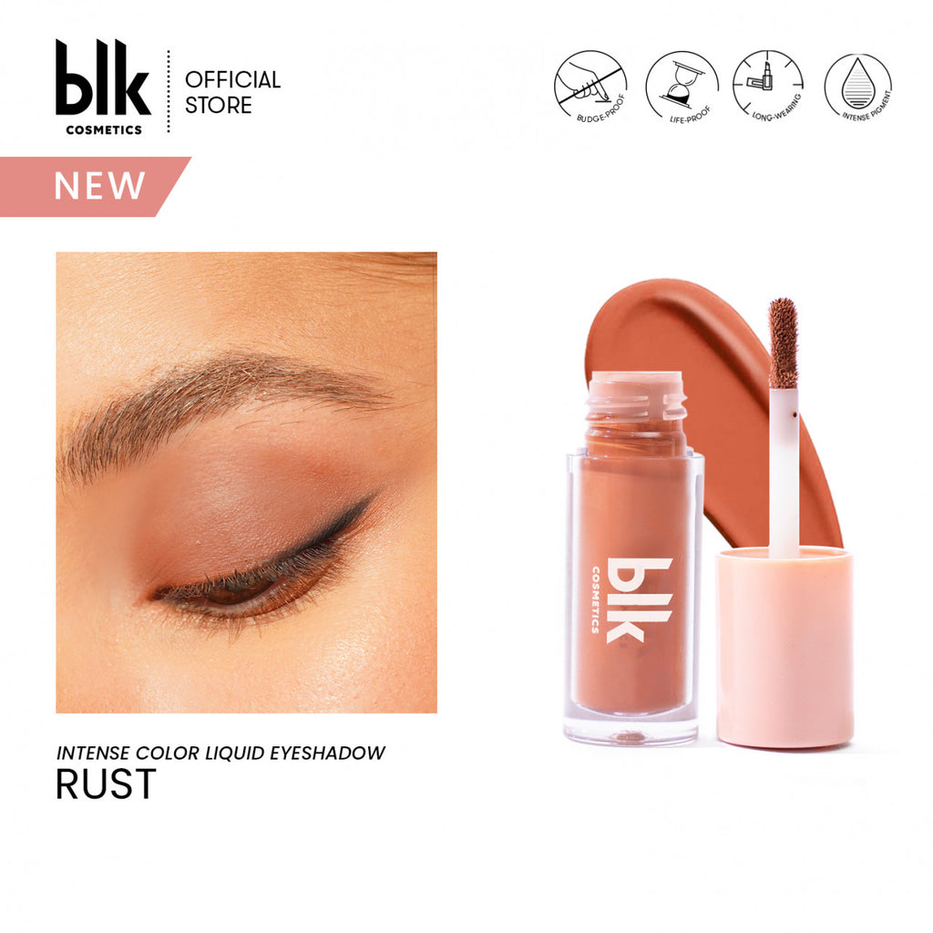 blk cosmetics Intense Color Liquid Eyeshadow in Rust - LOBeauty | Shop Filipino Beauty Brands in the UAE