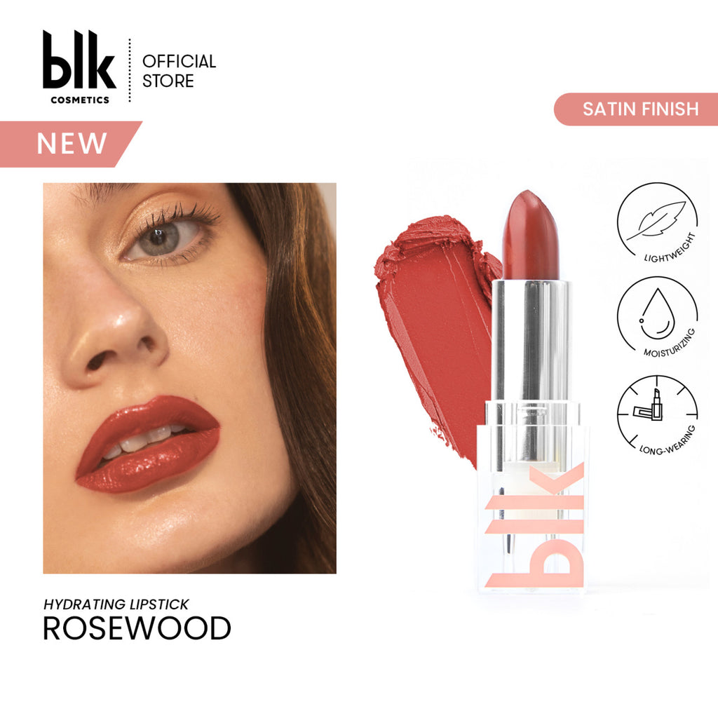blk cosmetics Rouge Hydrating Lipstick in Rosewood - LOBeauty | Shop Filipino Beauty Brands in the UAE