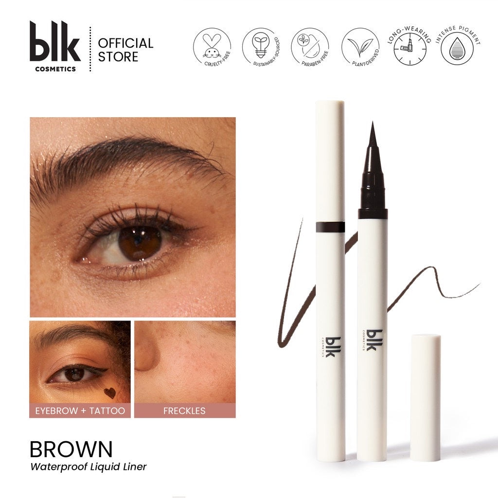 blk cosmetics Waterproof Liquid Liner Brown - LOBeauty | Shop Filipino Beauty Brands in the UAE