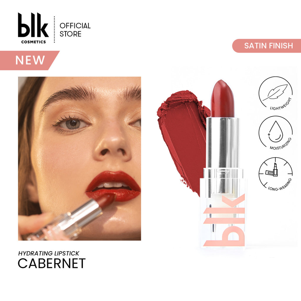blk cosmetics Rouge Hydrating Lipstick in Cabernet