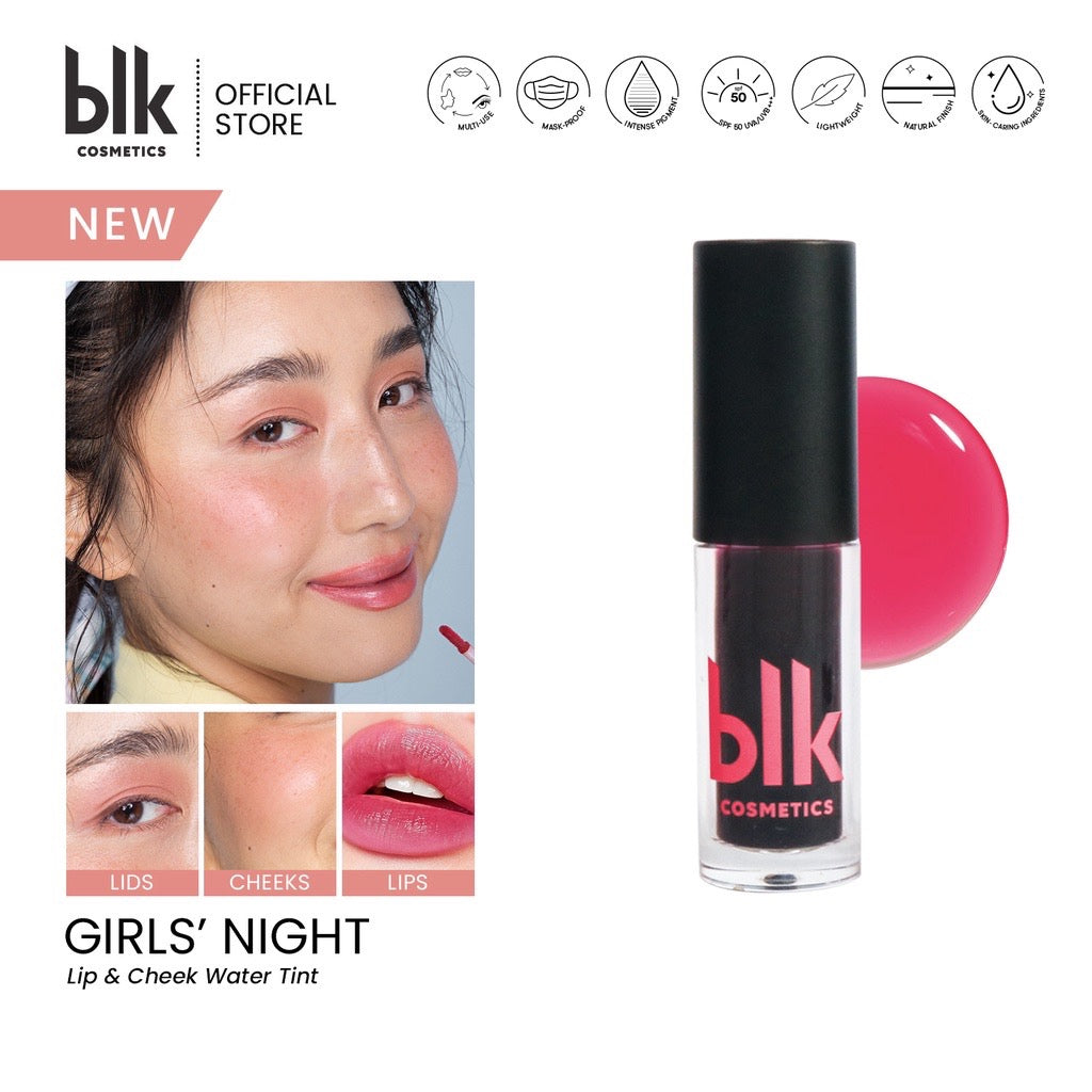 blk cosmetics Lip and Cheek Water Tint in Girls' Night