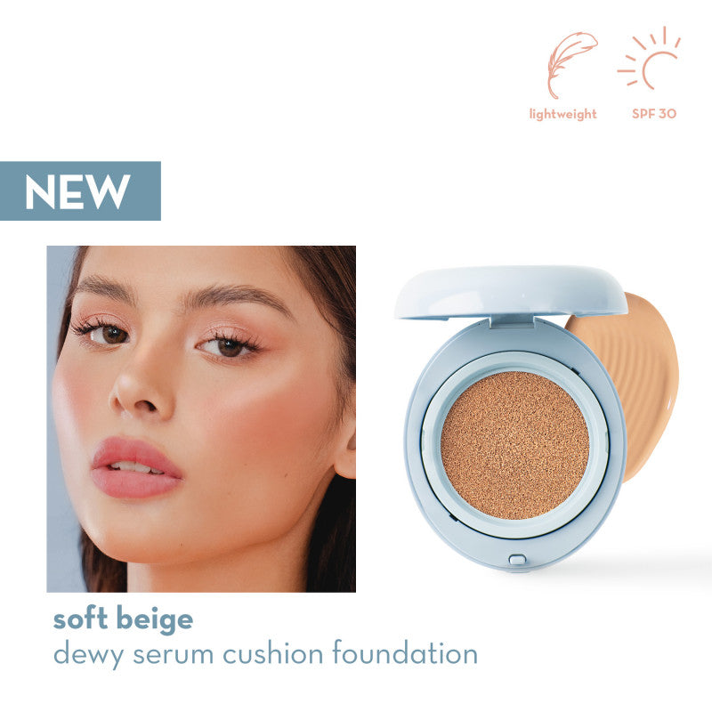 Happy Skin Dewy Serum Cushion Foundation in Soft Beige - LOBeauty | Shop Filipino Beauty Brands in the UAE