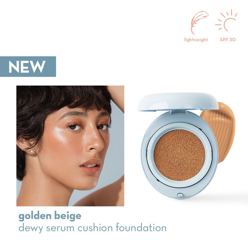 Happy Skin Dewy Serum Cushion Foundation in Golden Beige - LOBeauty | Shop Filipino Beauty Brands in the UAE