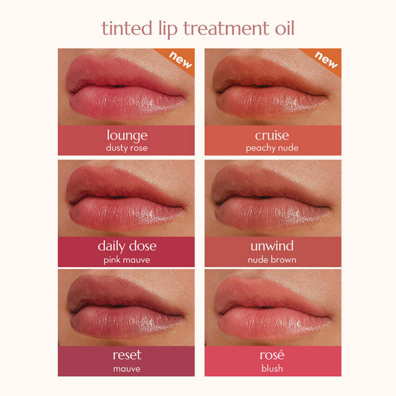 Happy Skin Second Skin Tinted Lip Treatment Oil In Lounge