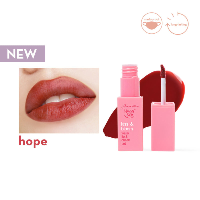 Happy Skin Kiss & Bloom Water Lip & Cheek Tint in Hope - LOBeauty | Shop Filipino Beauty Brands in the UAE