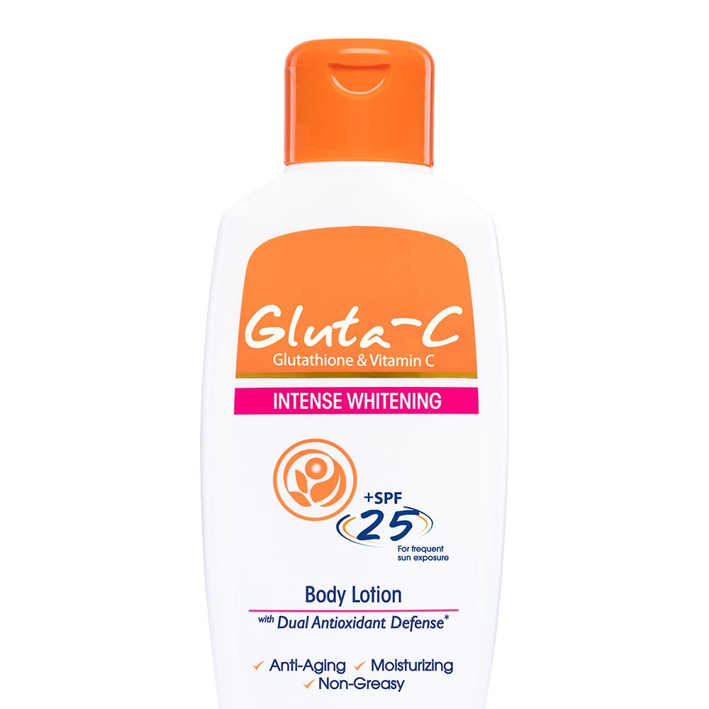 Gluta-C Intense Whitening Dual Antioxidant Lotion with SPF25 300ml - LOBeauty | Shop Filipino Beauty Brands in the UAE