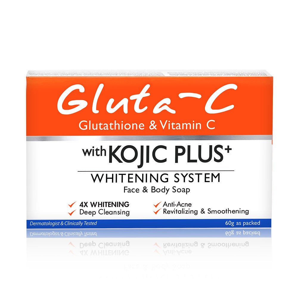Gluta-C Kojic Plus+ Whitening Soap 60g - LOBeauty | Shop Filipino Beauty Brands in the UAE