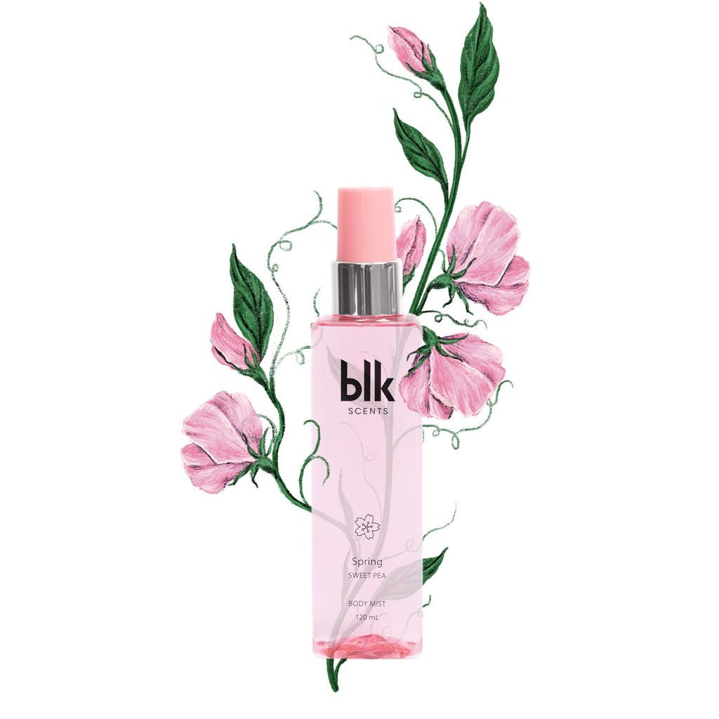 blk scents K-Beauty Body Mist Spring 120ml - LOBeauty | Shop Filipino Beauty Brands in the UAE