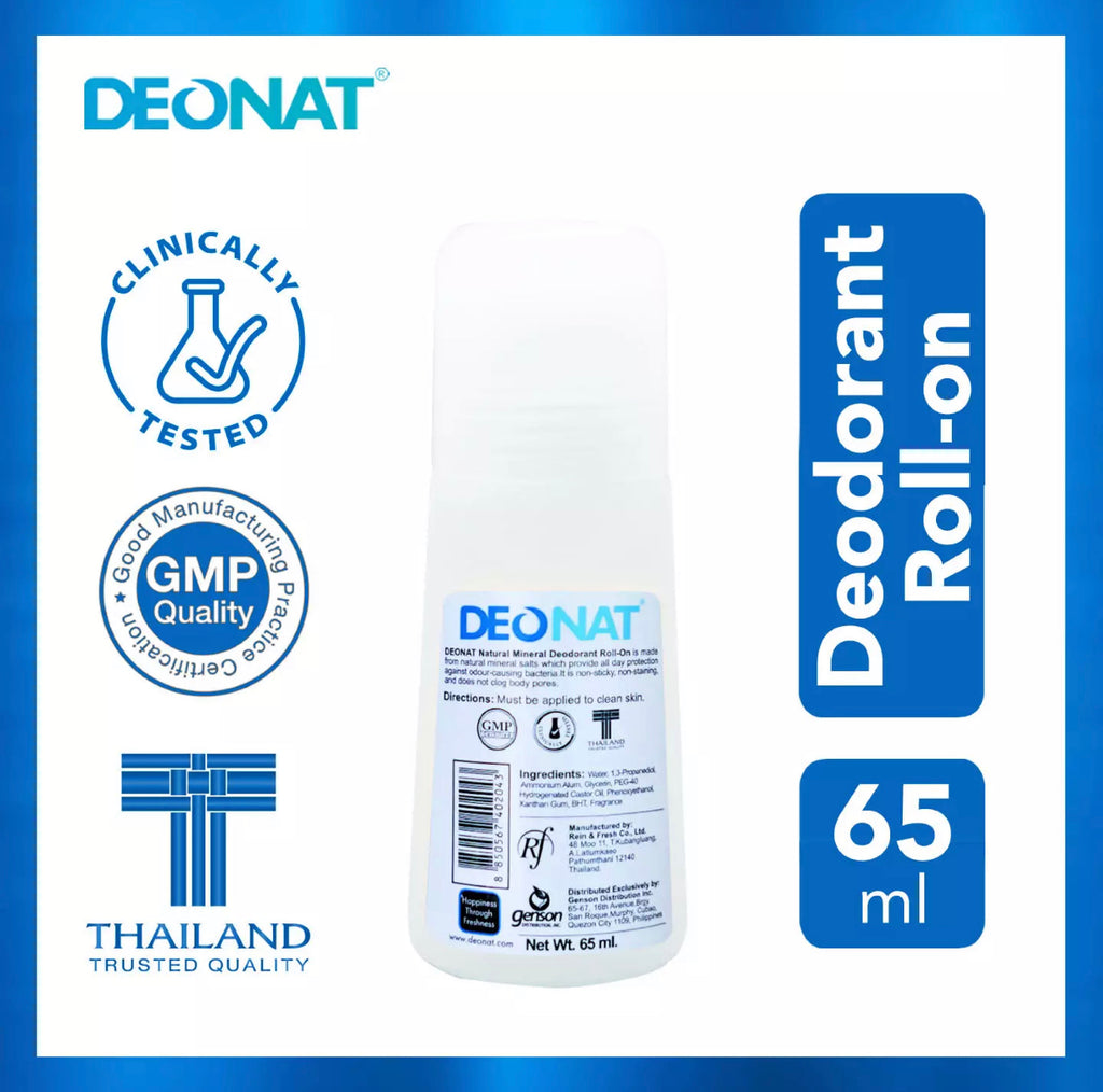 Deonat Natural Mineral Deodorant Roll-On
