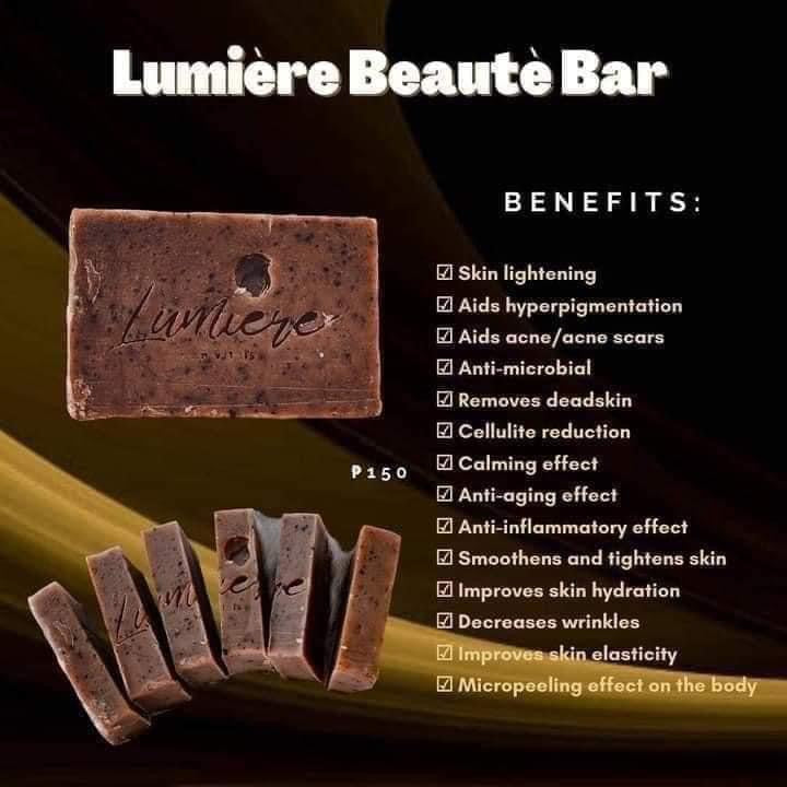 Lumiere Beaute Bar Whitening Soap - LOBeauty | Shop Filipino Beauty Brands in the UAE