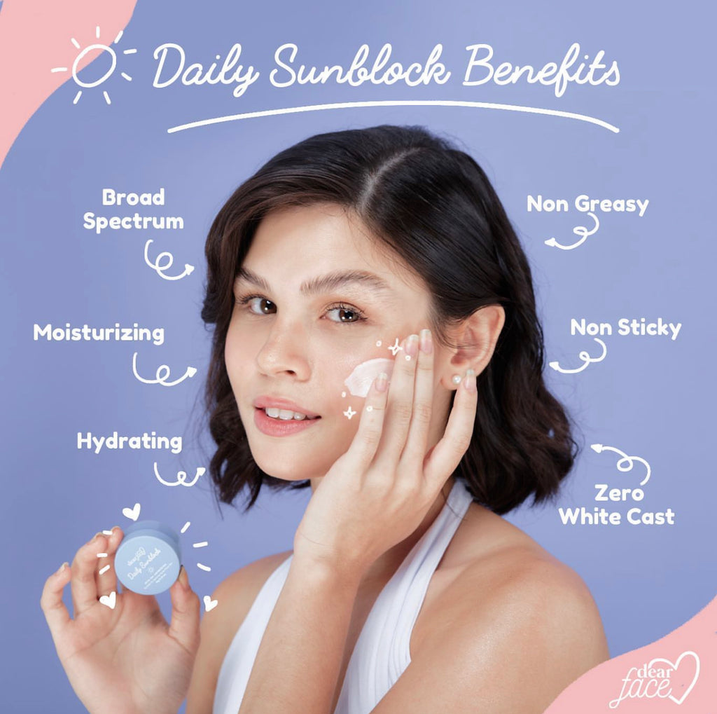 Dear Face Daily Sunblock 50g - LOBeauty | Shop Filipino Beauty Brands in the UAE