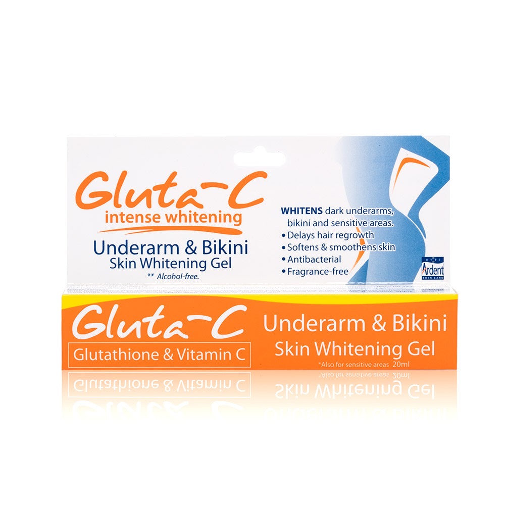 Gluta-C Intense Whitening Underarm and Bikini Skin Whitening Gel (with Hair Retardant) 20ml