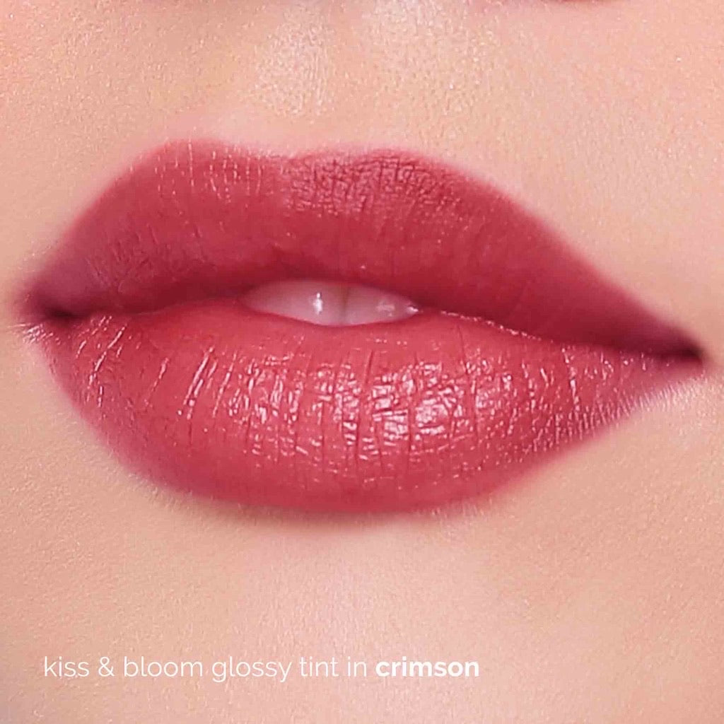 Happy Skin Kiss & Bloom Glossy Tint in Crimson - LOBeauty | Shop Filipino Beauty Brands in the UAE