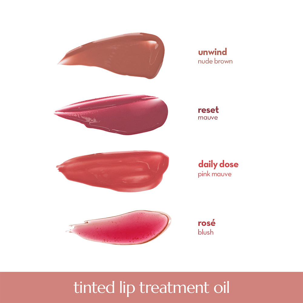 Happy Skin Second Skin Tinted Lip Treatment Oil in Daily Dose
