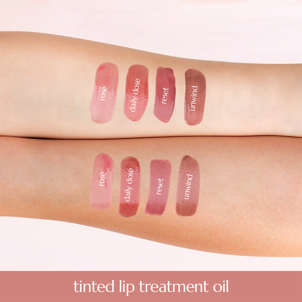 Happy Skin Second Skin Tinted Lip Treatment Oil in Unwind - LOBeauty | Shop Filipino Beauty Brands in the UAE
