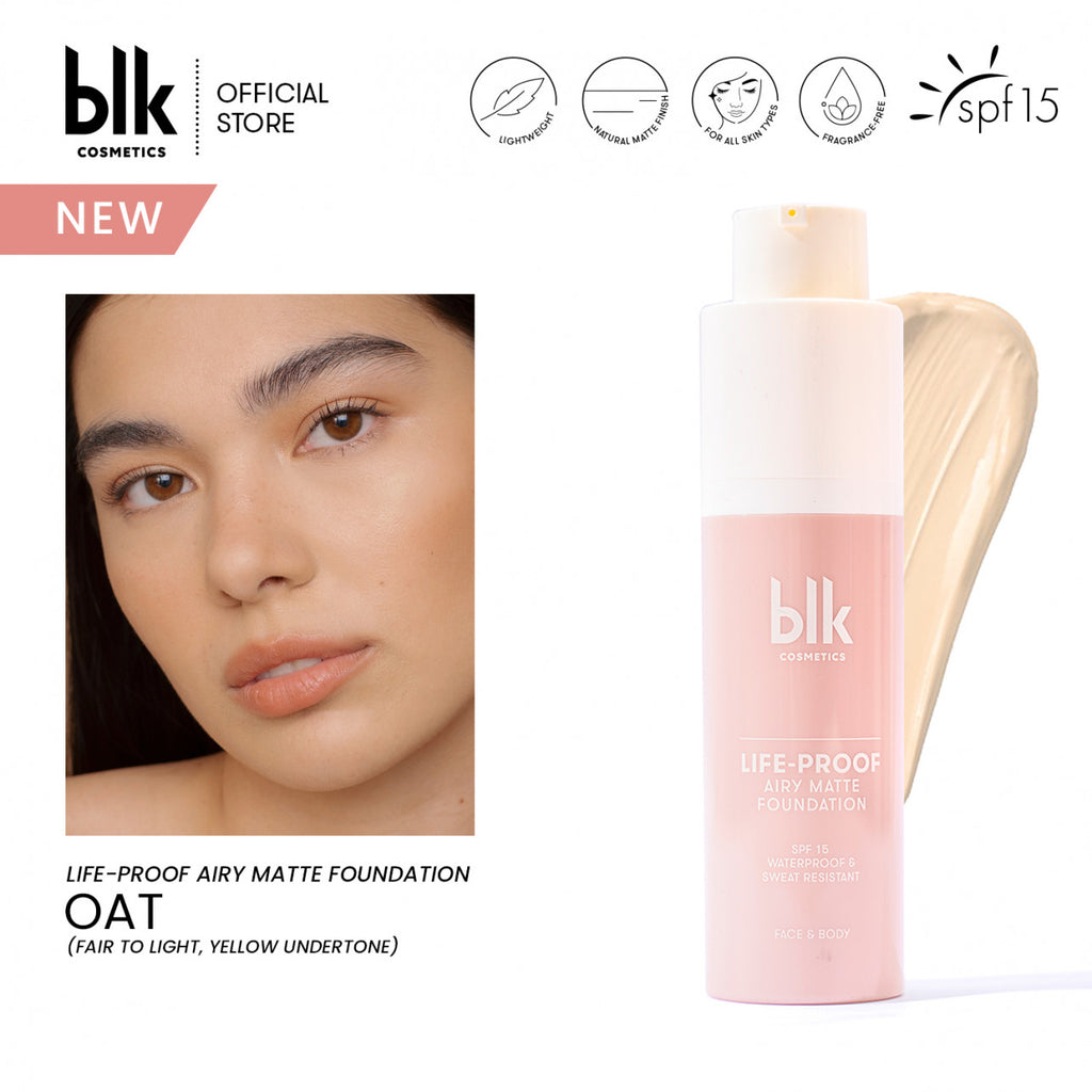 blk cosmetics Life-Proof Airy Matte Foundation Oat - LOBeauty | Shop Filipino Beauty Brands in the UAE