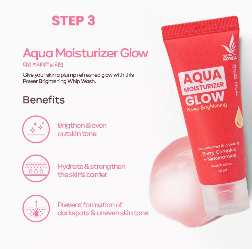 iWhite Korea Aqua Moisturizer Glow Power Brightening - LOBeauty | Shop Filipino Beauty Brands in the UAE