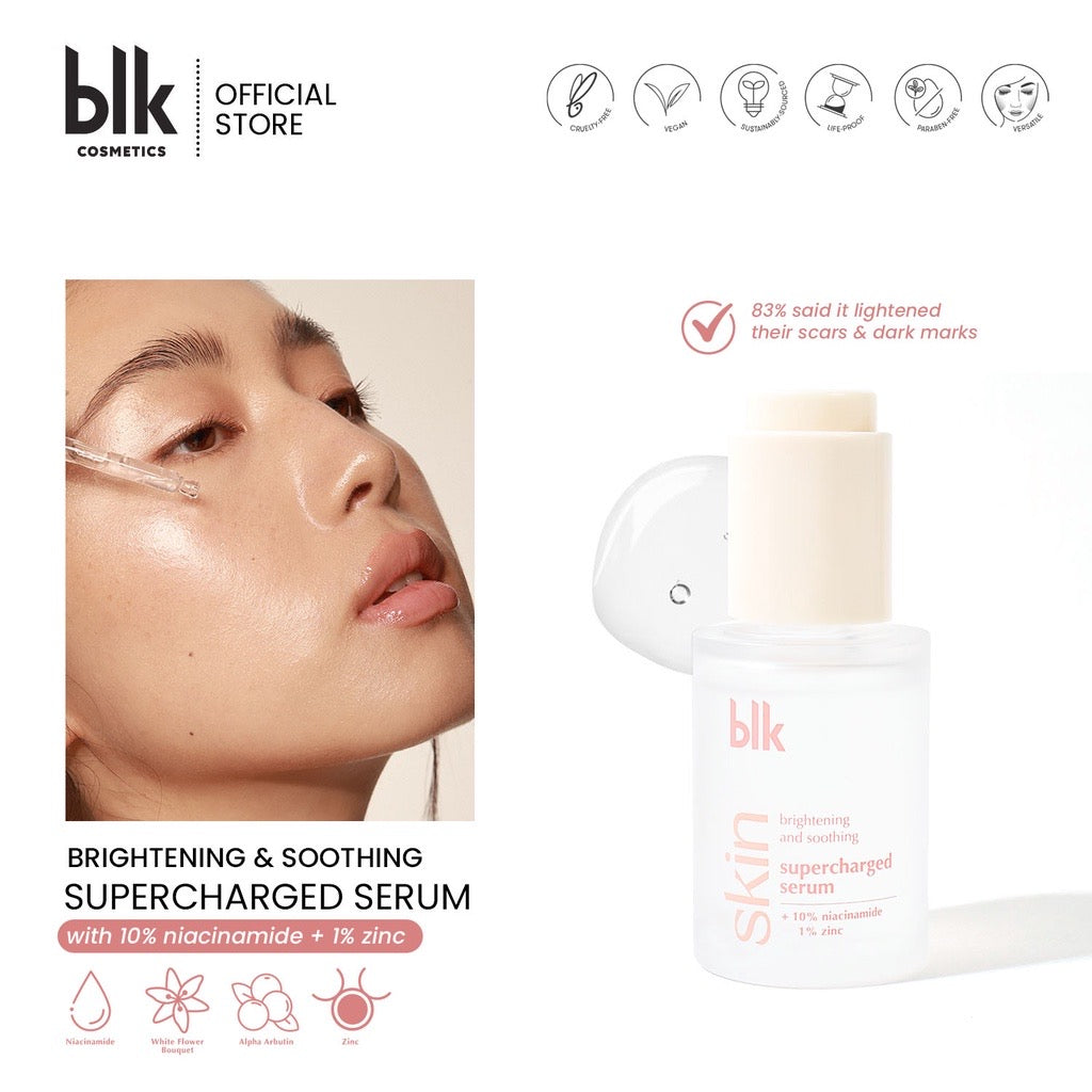 blk skin Brightening & Soothing Supercharged Serum + Niacinamide - LOBeauty | Shop Filipino Beauty Brands in the UAE