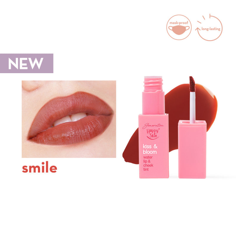 Happy Skin Kiss & Bloom Water Lip & Cheek Tint in Smile - LOBeauty | Shop Filipino Beauty Brands in the UAE