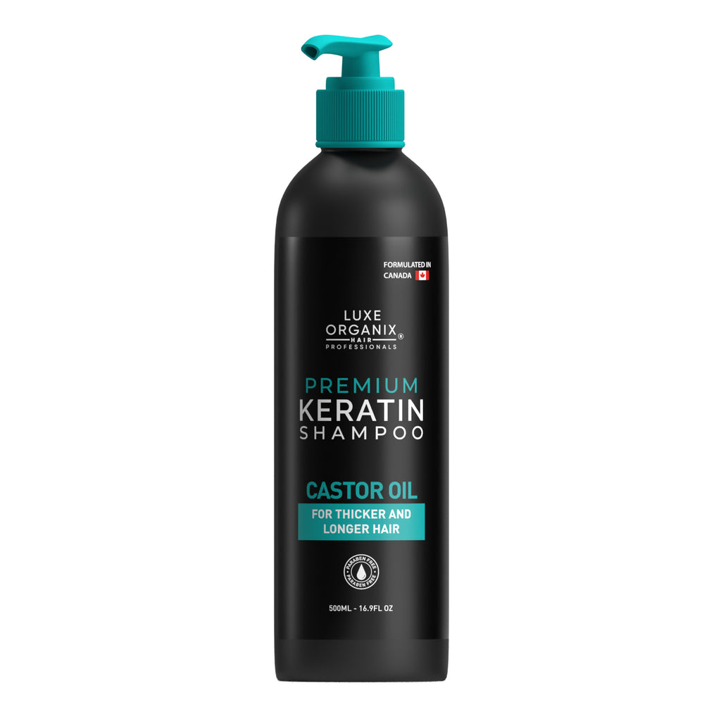 Premium Keratin Castor Oil Shampoo 500ml