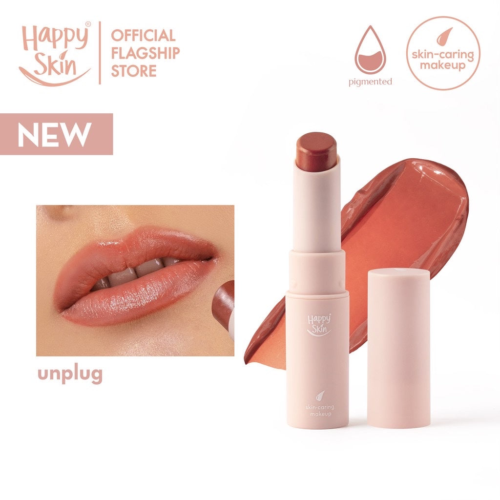 Happy Skin Lip Slip in Unplug [Weightless Balmy Lip Tint] - LOBeauty | Shop Filipino Beauty Brands in the UAE