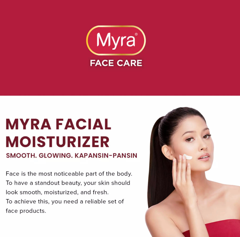 Myra Smooth Glow Whitening Facial Moisturizer - LOBeauty | Shop Filipino Beauty Brands in the UAE