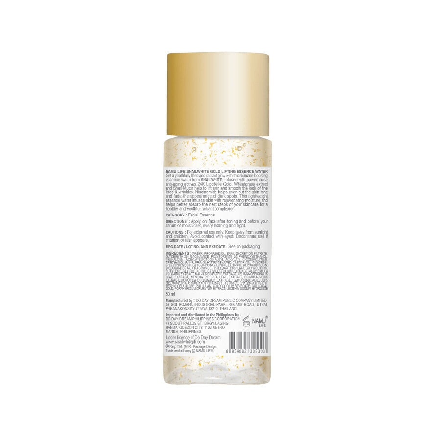 Snail White Gold Lifting Essence Water 50ml