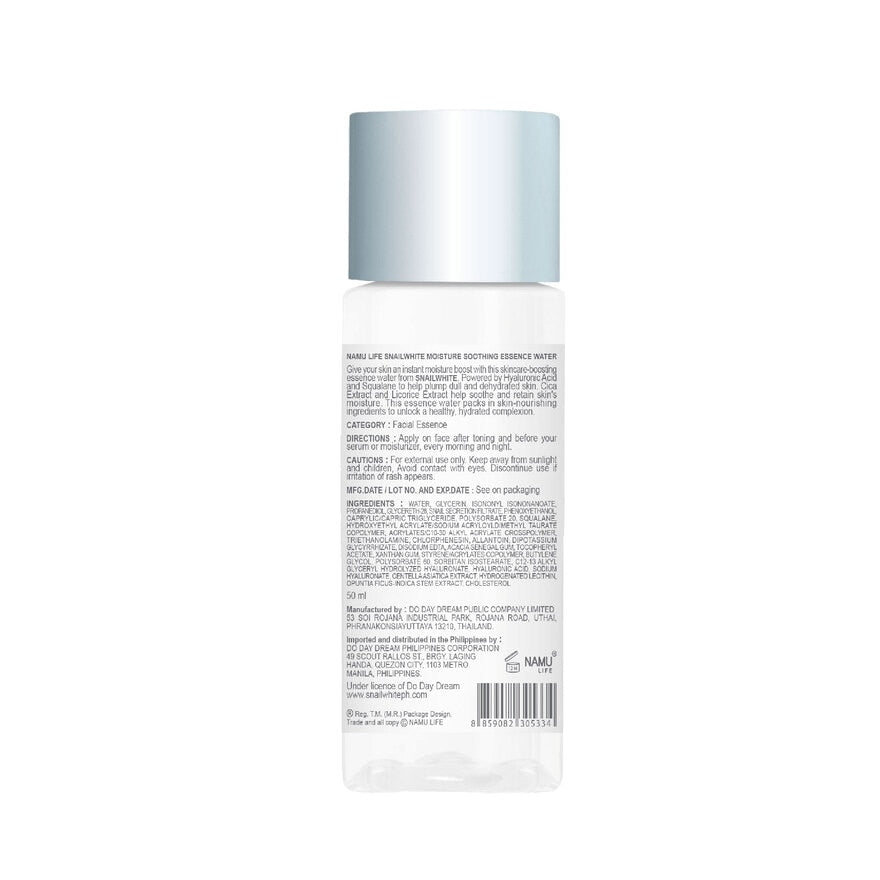 Snail White Moisture Soothing Essence Water 50ml